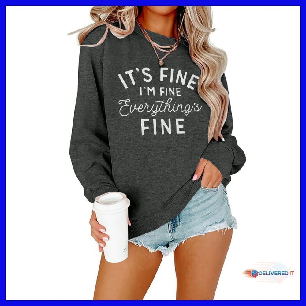 Funny Graphic Sweatshirt Women's Inspirational Tee Long Sleeve Baseball Fit